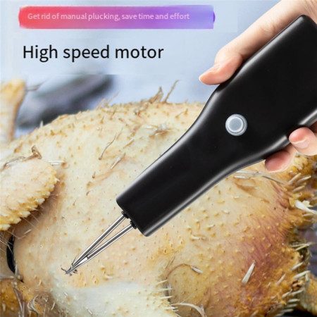 Electric Handheld Duck and Chicken Feather Plucker