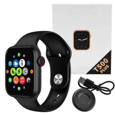T500 Sport Smart Watch Waterproof (Black Color)